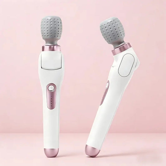 2026 Upgraded 180° Foldable Handheld Massager – USB Rechargeable, 5 Speed Settings for Neck, Back, Waist & Legs – Holiday Gift